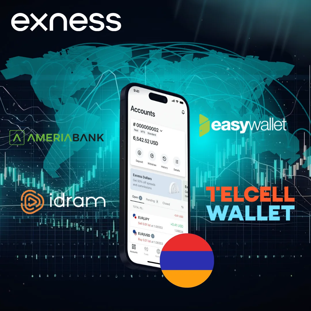 Exness Armenia Local Payment Methods