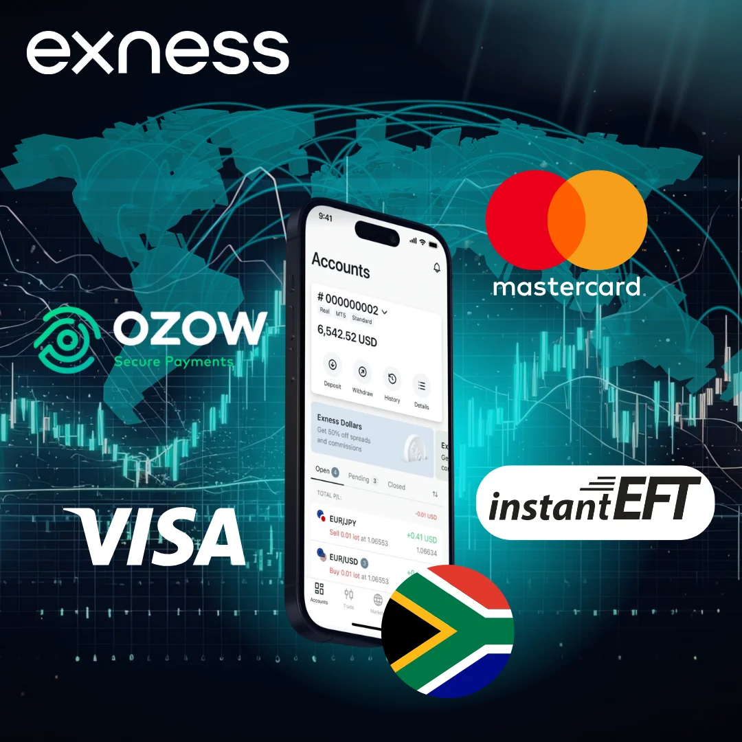 Exness South Africa Local Payment Methods