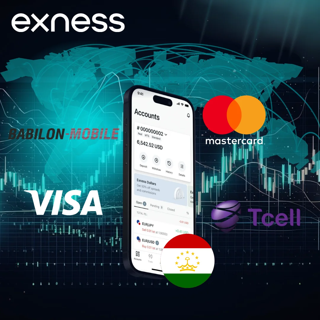Local Payment Methods of Exness Tajikistan