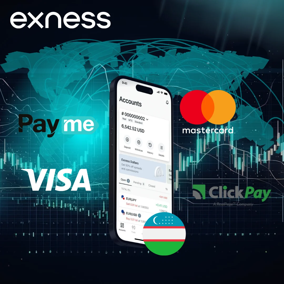 Local Payment Methods of Exness Uzbekistan