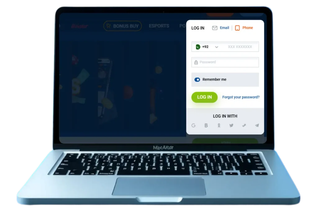 How to Log In to Mostbet