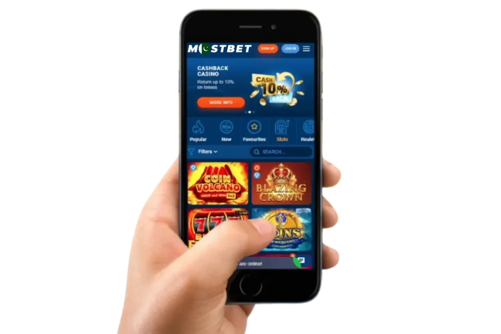 Casino Games in the Mostbet App