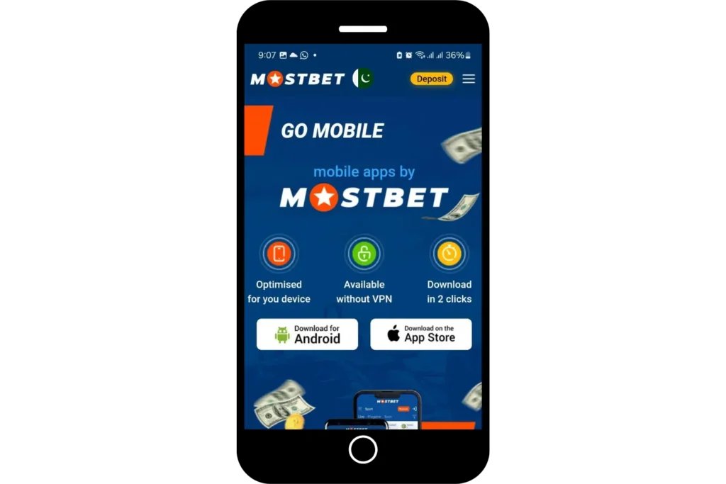 Start Betting with the Mostbet App